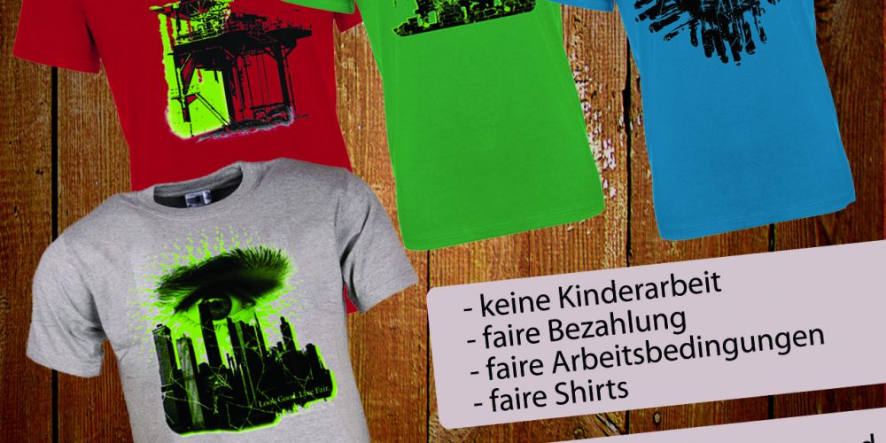 Faire T-Shirts von Projektguppe der BHAK Bregenz