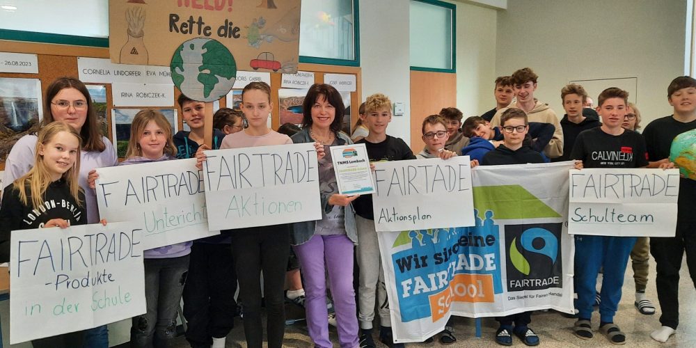 Wir sind eine Fairtrade-Schule!